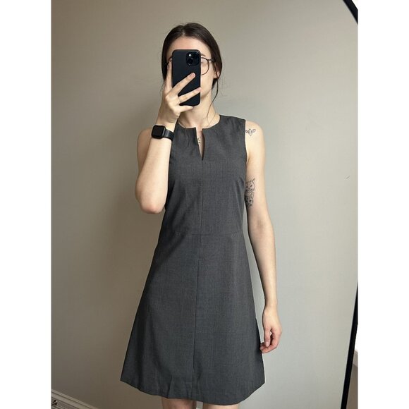 Gray Heathered Office Siren Dress Size 0 - Picture 1 of 12